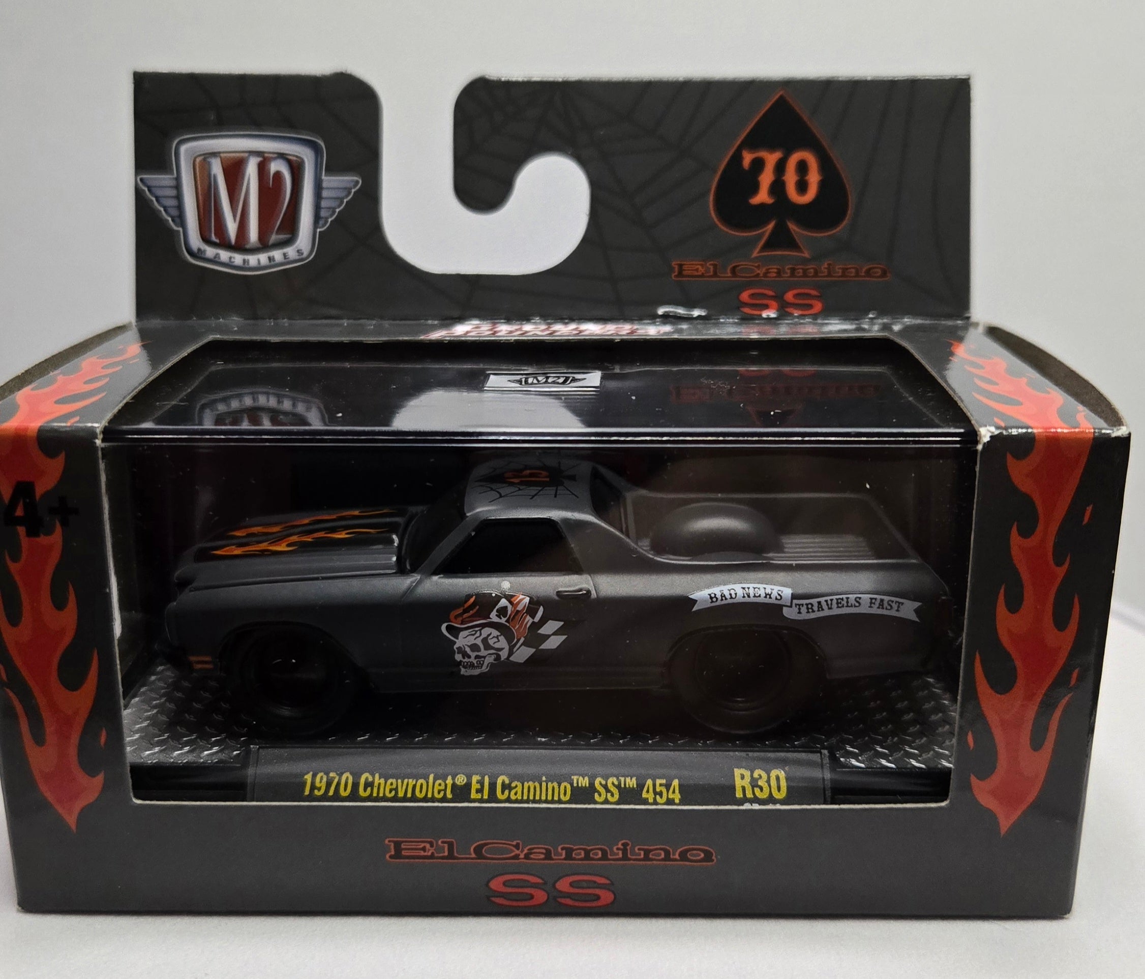 M2 Machines Ground Pounders R30: 1970 Chevrolet El Camino SS 454